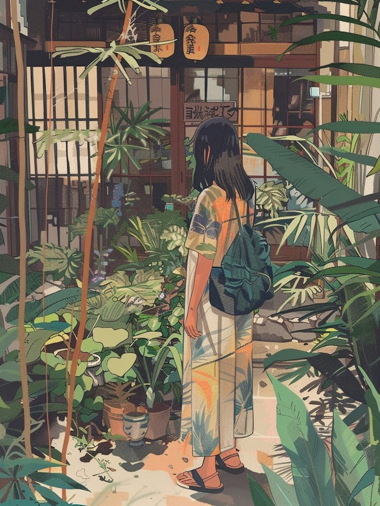 In The Garden Tofuku Ji Japan 3