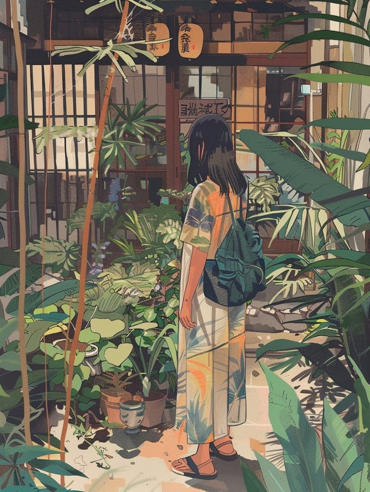 In The Garden Tofuku Ji Japan 3