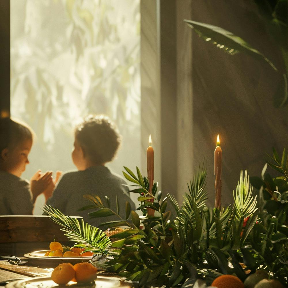 Christmas Table Setting