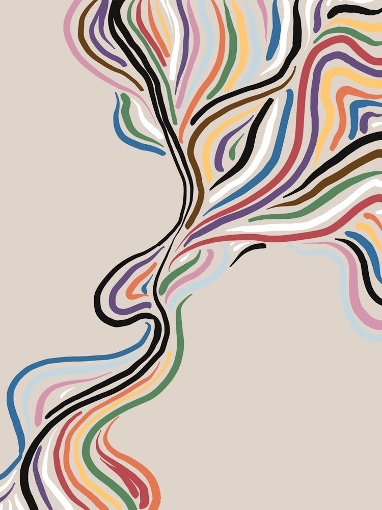 Pride Abstract Lines