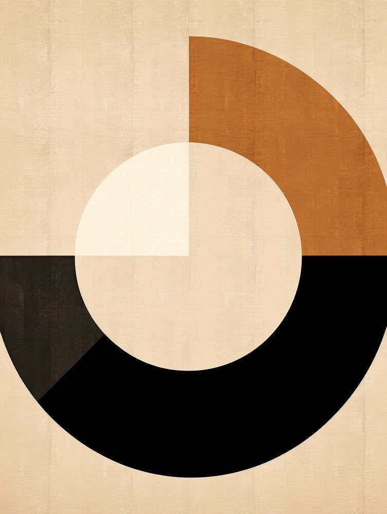 Mid Century Symphony In Beige