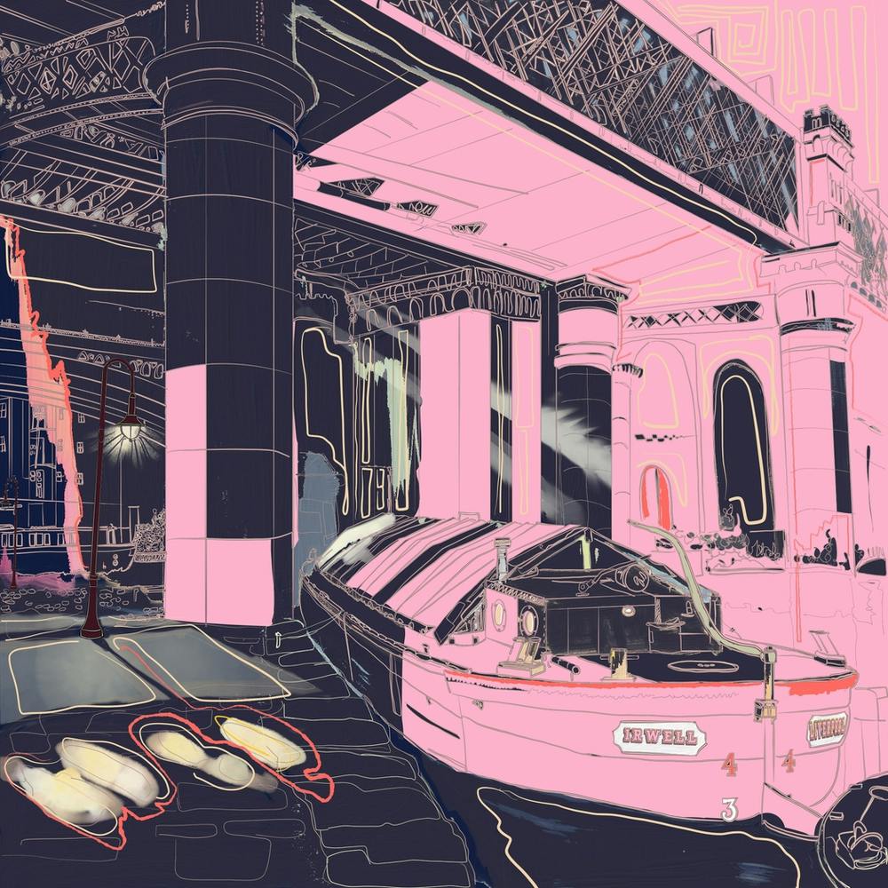 The Psychedelic Deansgate Lock In Manchester