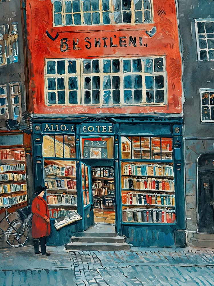 Copenhagen Book Nook Bookshop 1