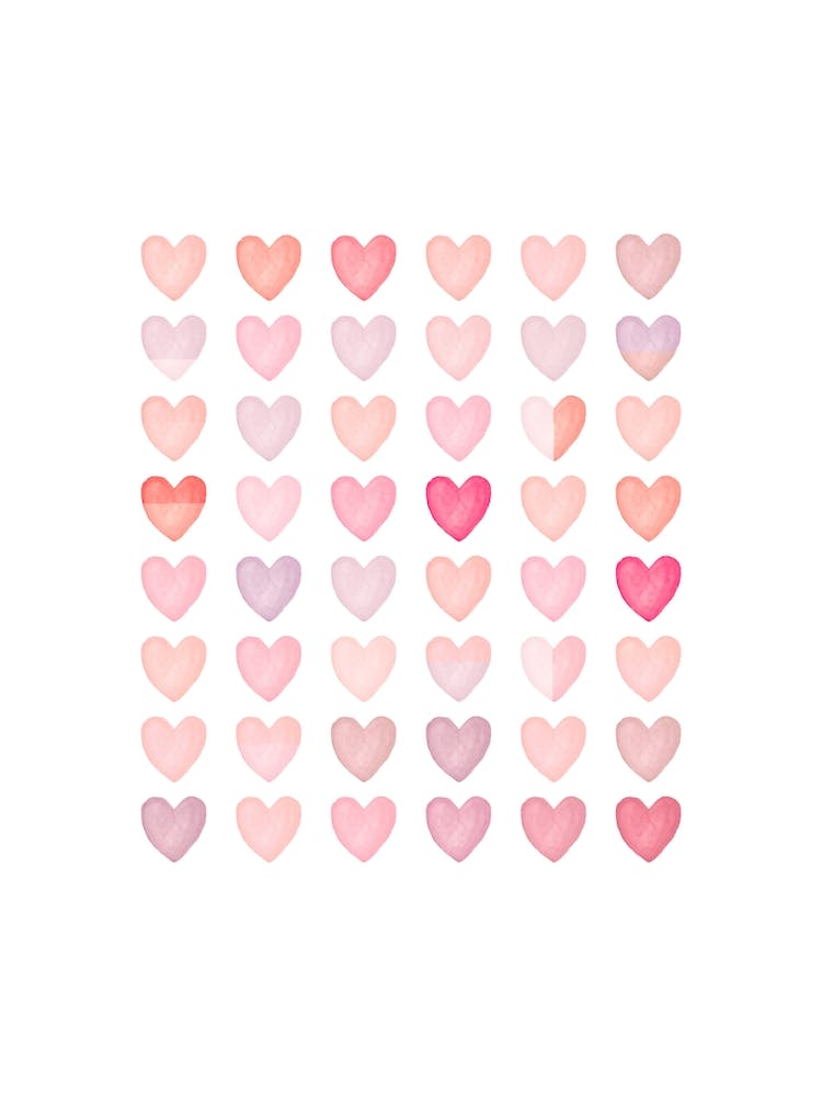 Pink Hearts