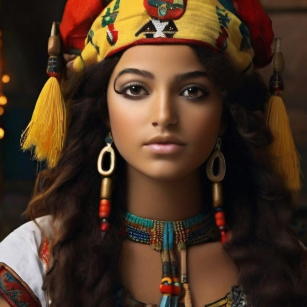 a Kabyle woman