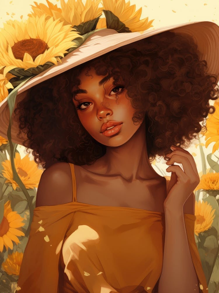 Sunflower Girl 4