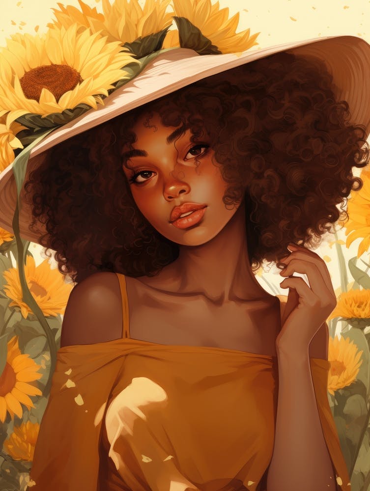 Sunflower Girl 4