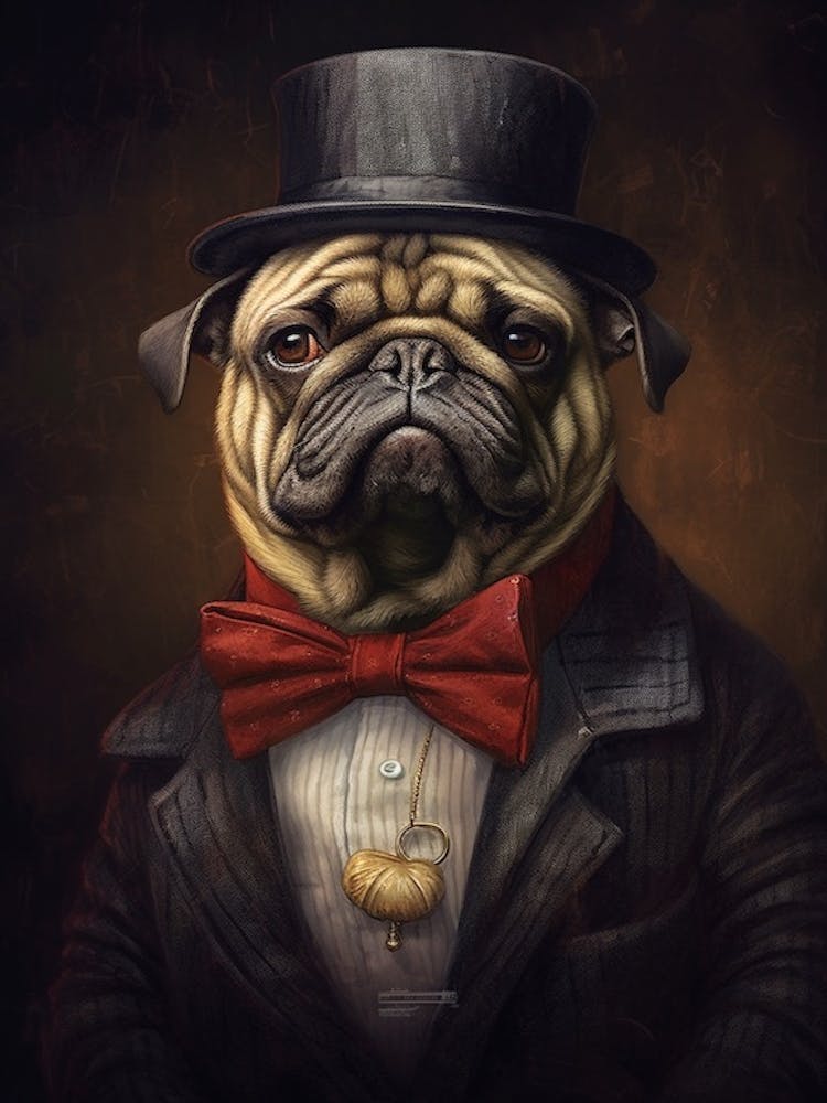 Gangster Dog Pug