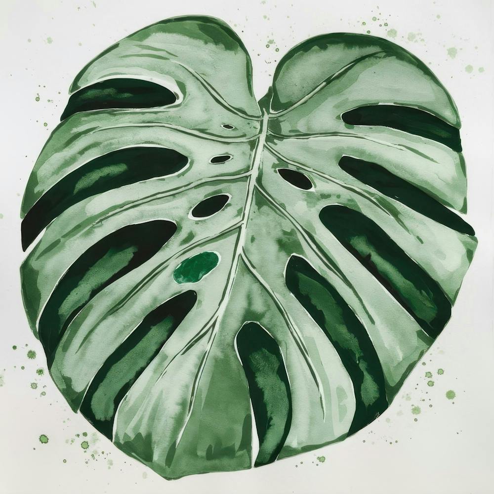 Monstera Leaf 3