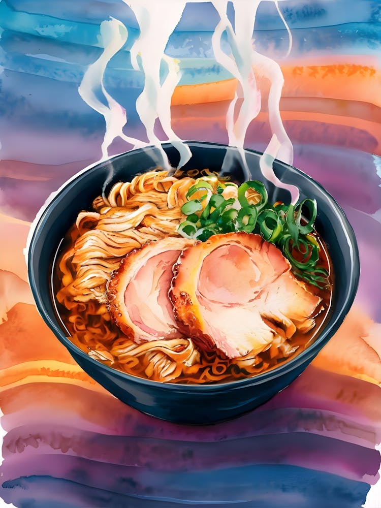 Ramen Illustration