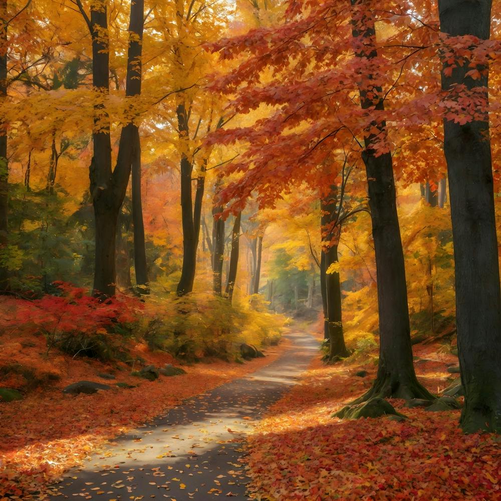 Autumn Forest Path