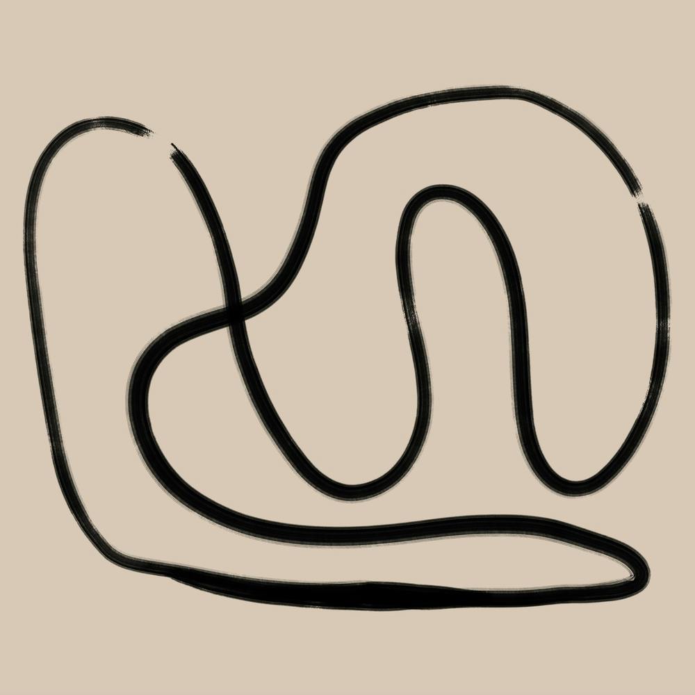 The Swirls I Square