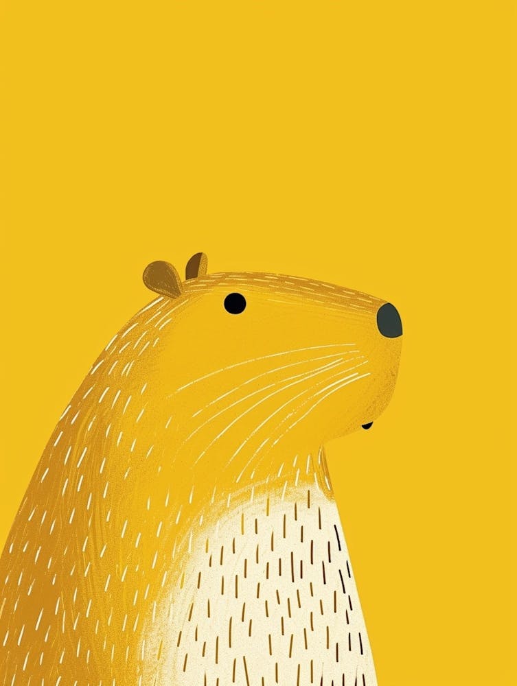 Capybara Jaune 3