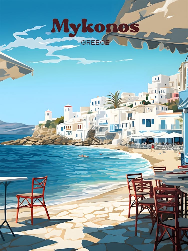 Mykonos Grèce Art de Voyage Vacances