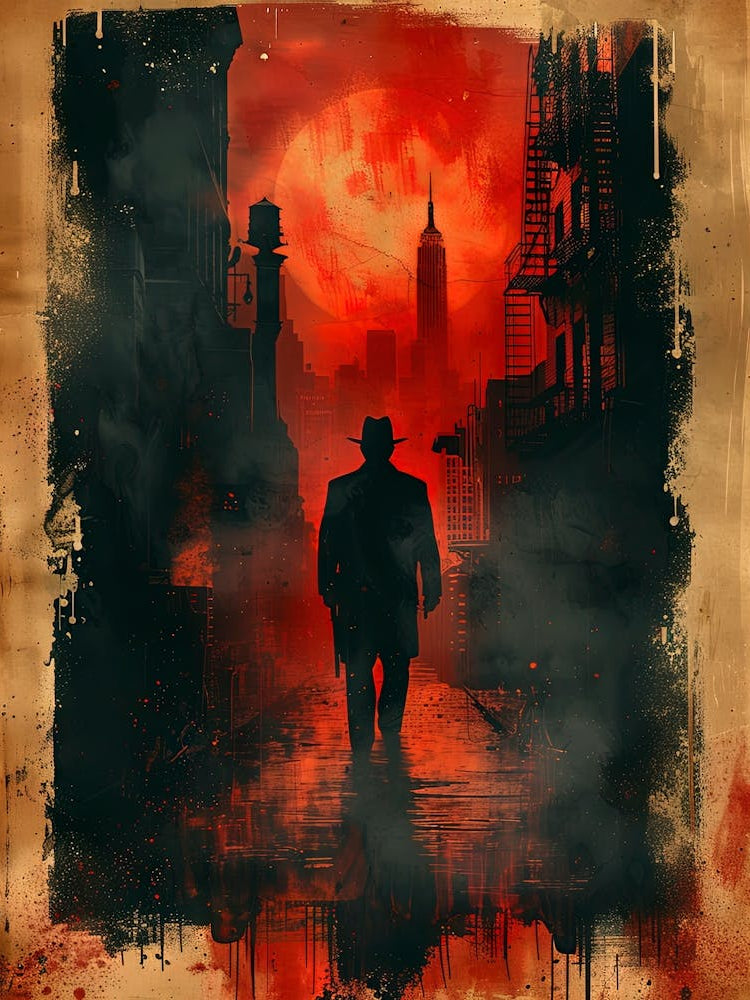 Man Walking Down The Street