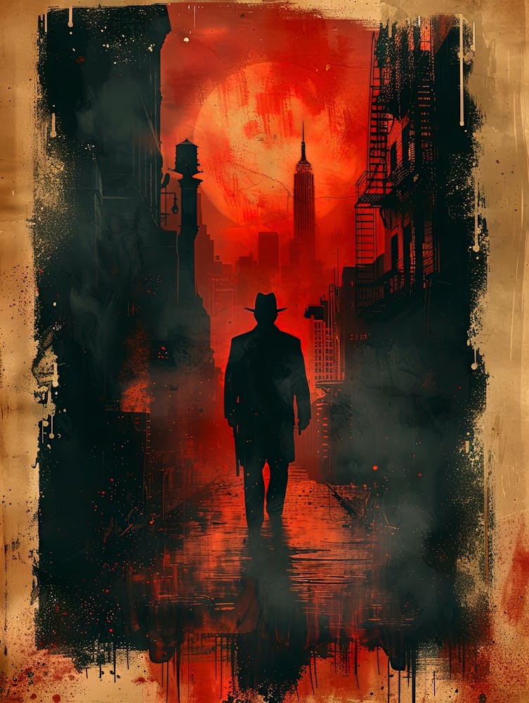 Man Walking Down The Street