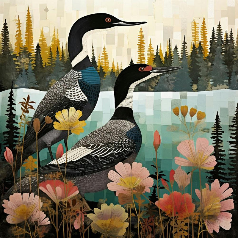 Bird In Nature Common Loon 2