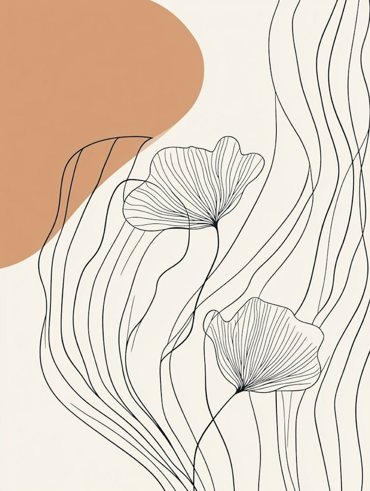 Abstract Flower Drawing 1