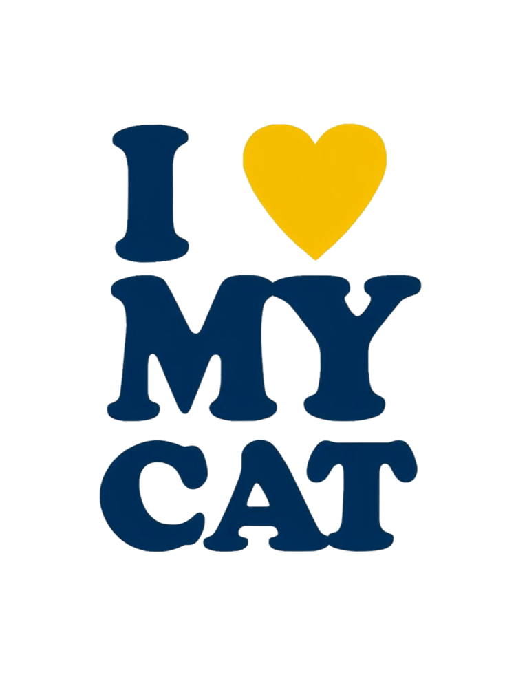 I love my cat 