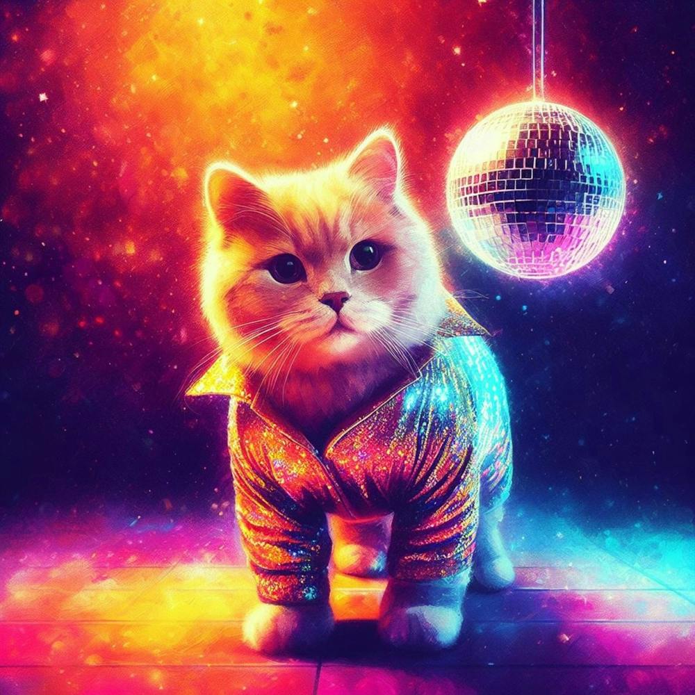 Disco Cat 1