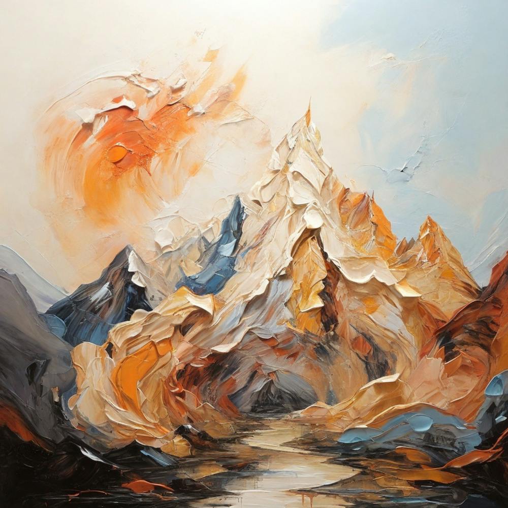 Mountain Landscape Painting