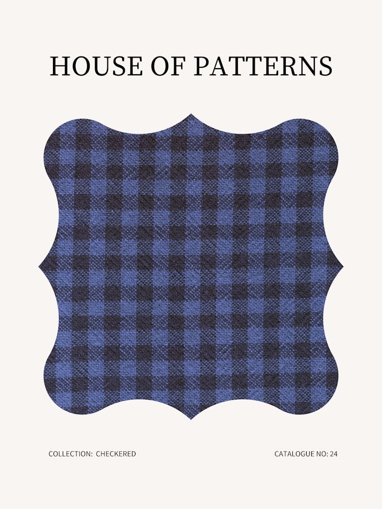 Checkered Pattern Poster 25