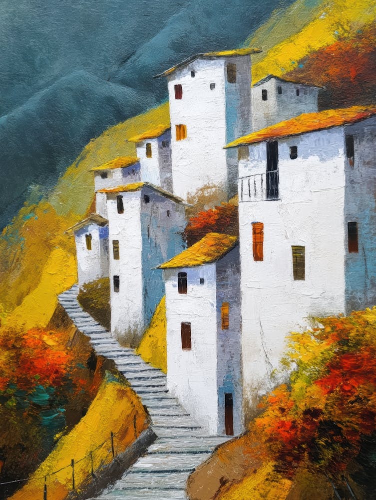 Village In The Mountains
