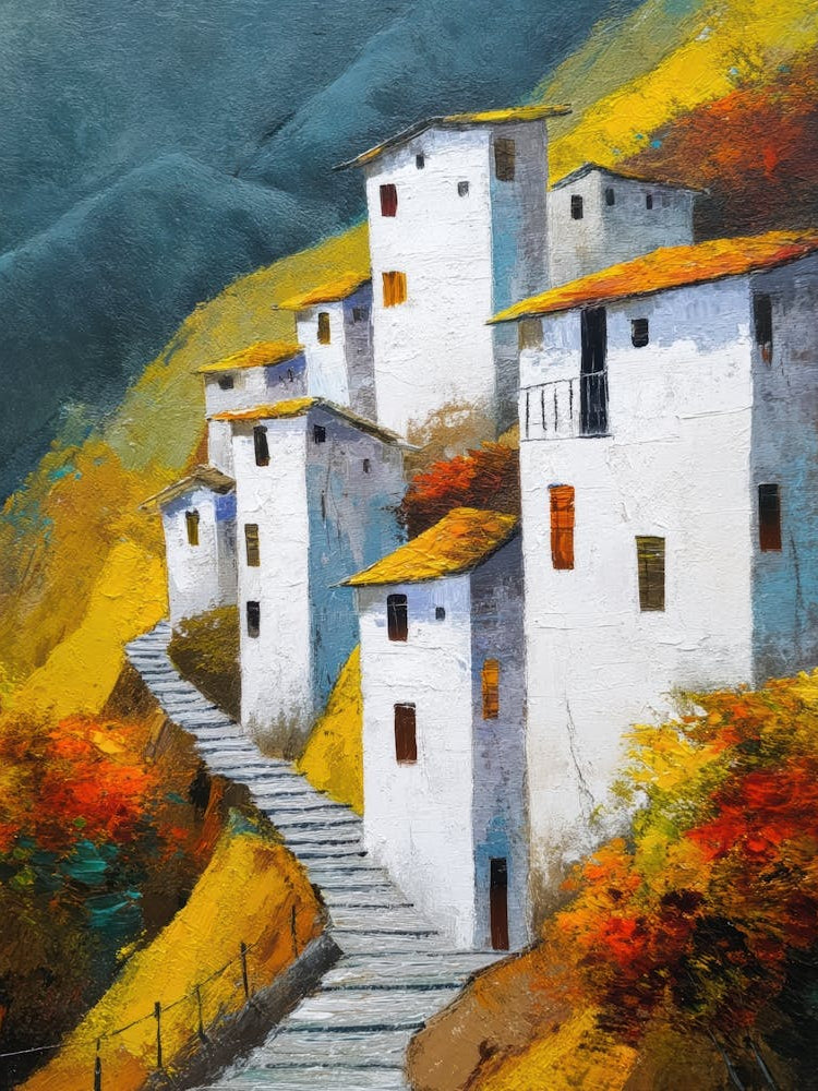 Village In The Mountains