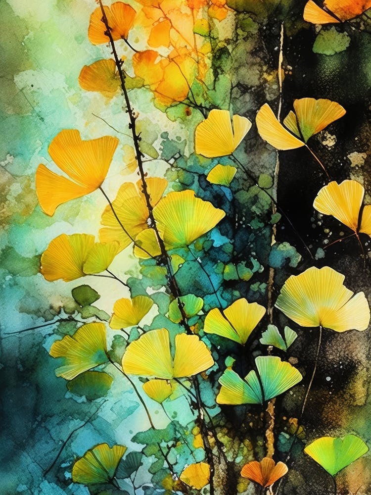 Ginko Leaves flora nature