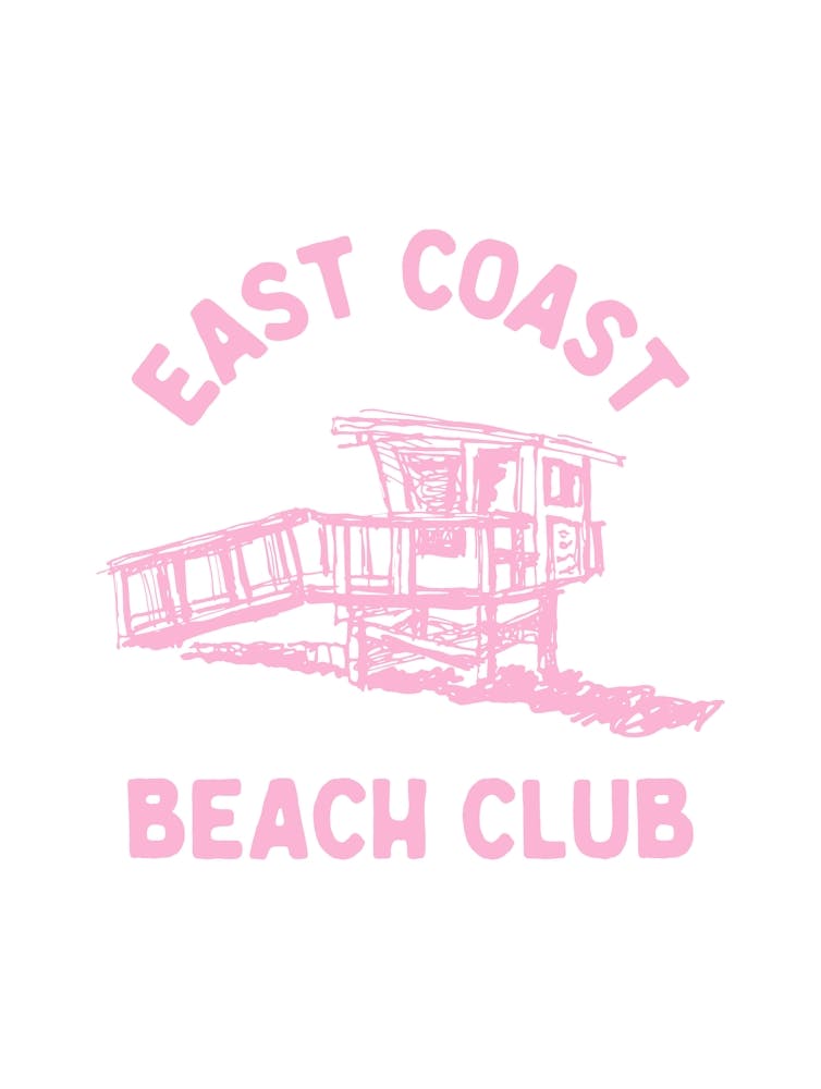 East Coast Beach Club - Pink