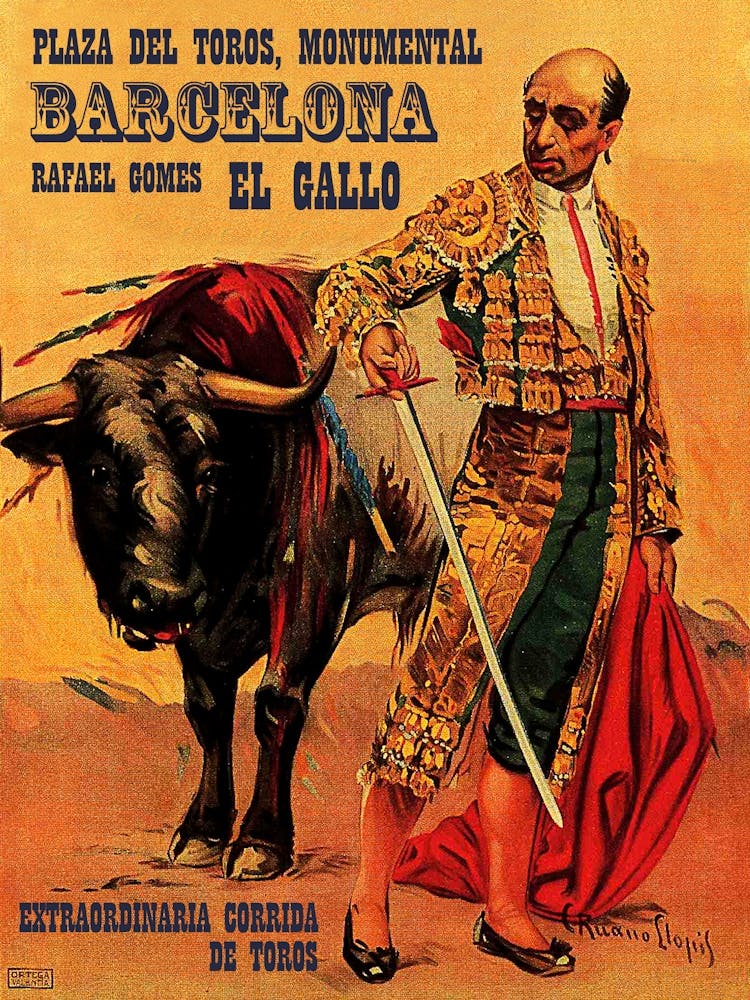 Barcelona, Bullfighter