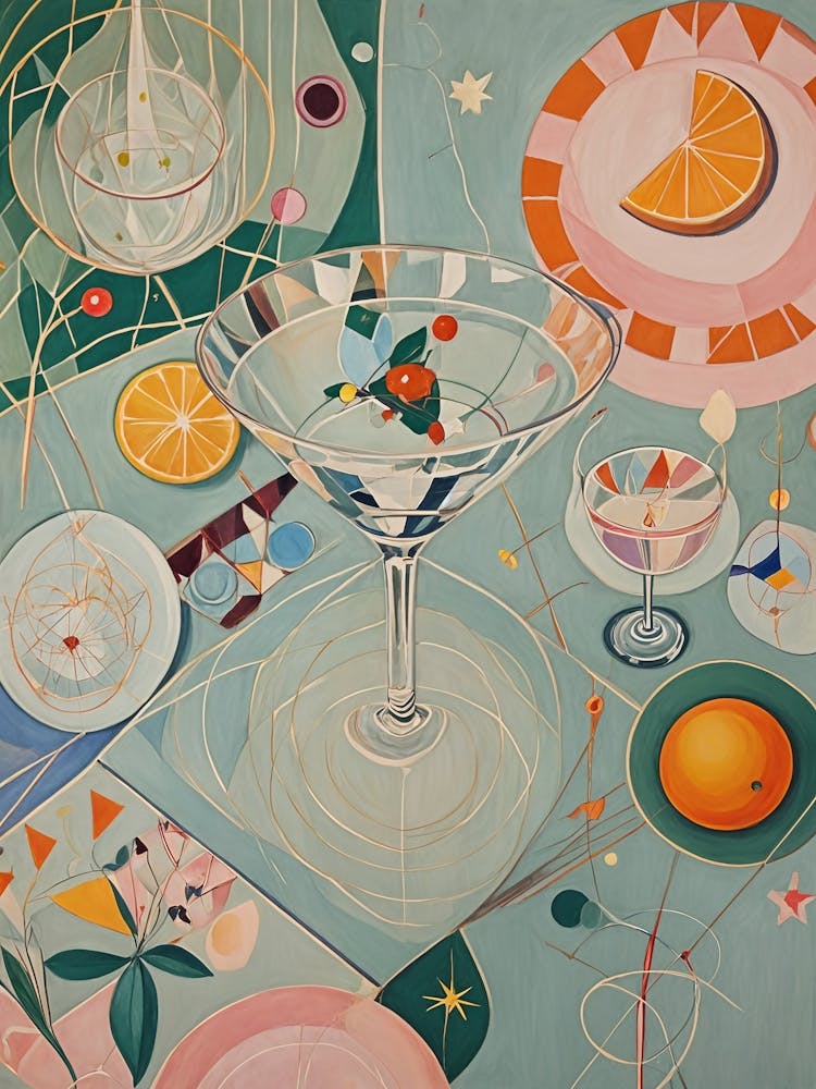 Martini Abstract