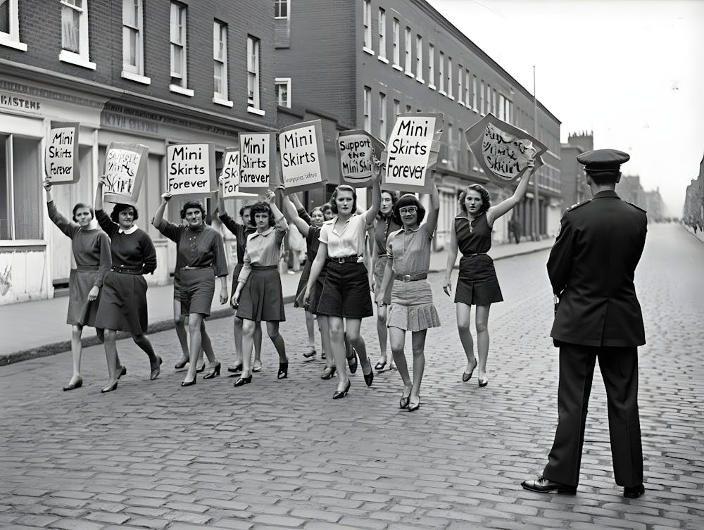 Mini Skirts Forever - A Fashion Protest