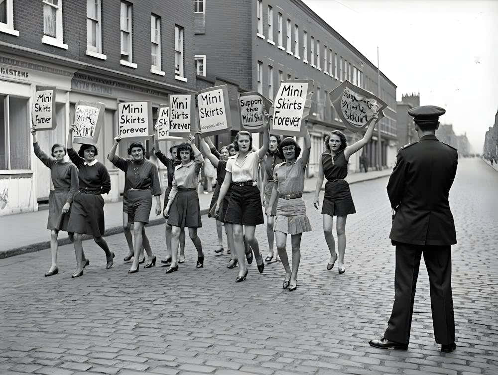 Mini Skirts Forever - A Fashion Protest