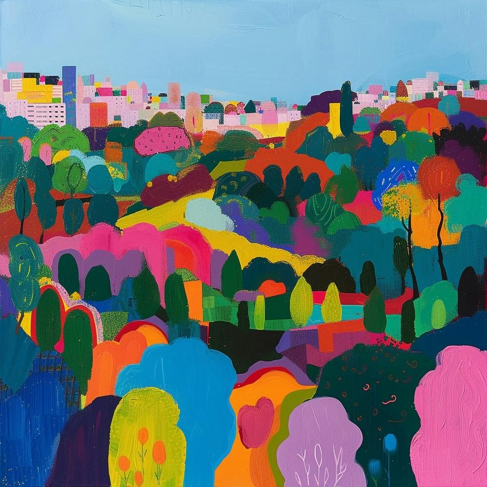 Abstract Park Collection Primrose Hill London 2