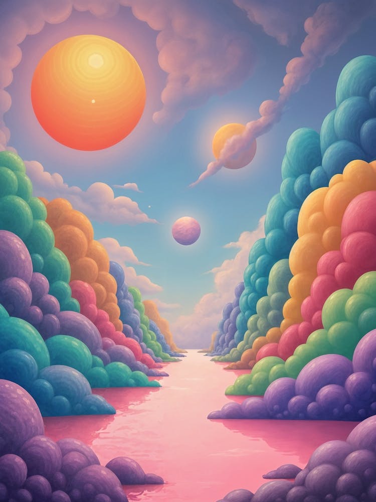 Psychedelic Landscape