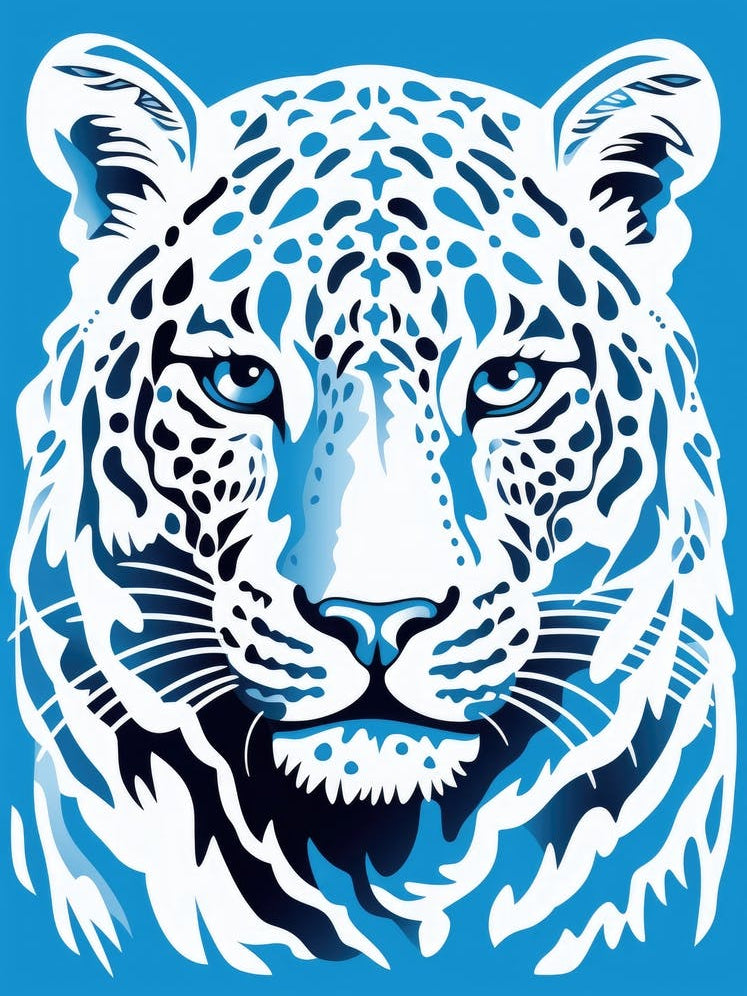 Tiger Head Vector