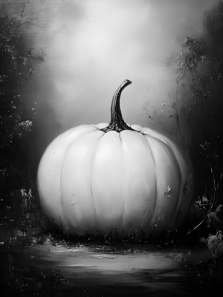 Pumpkin In The Woods