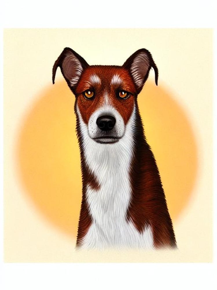 Salukis Illustration