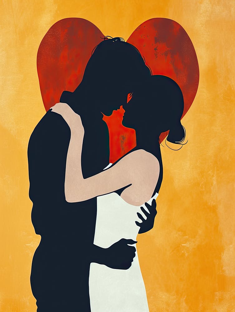 Romantisches Paar 2, Valentinstag