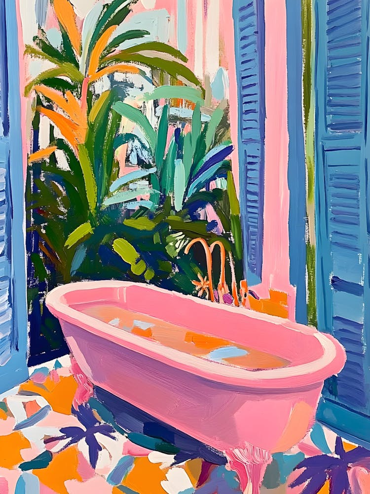 Pink Bath 1