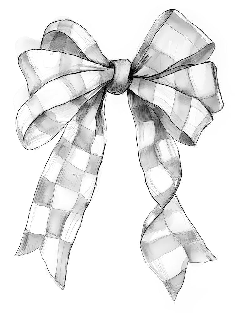 Checkered Bow