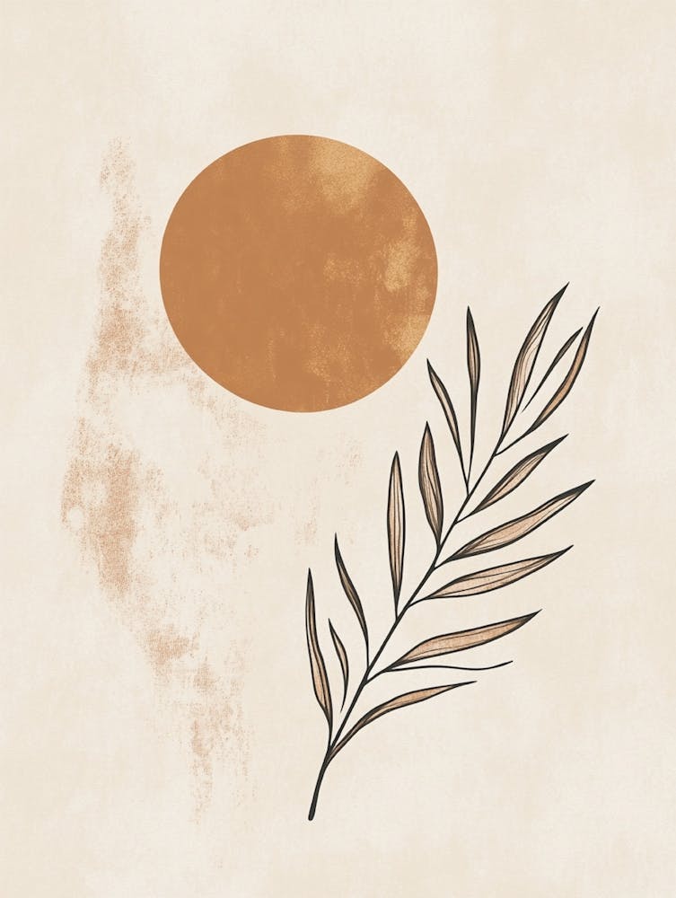 Sun And A Leaf 1