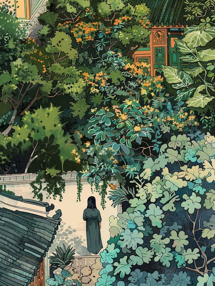 In The Garden Yuyuan Garden China 2