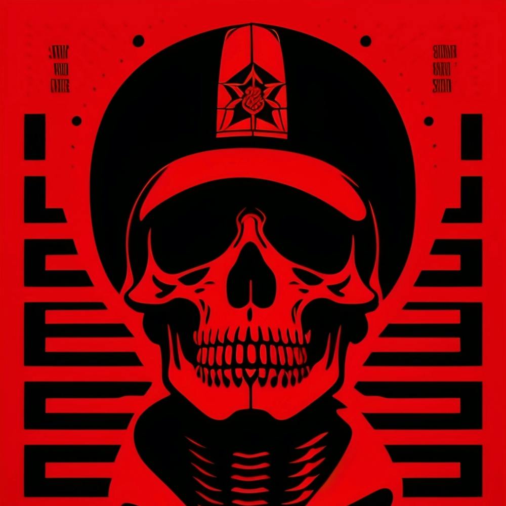 Street Style Graphic Art In The Style Of Shepard F