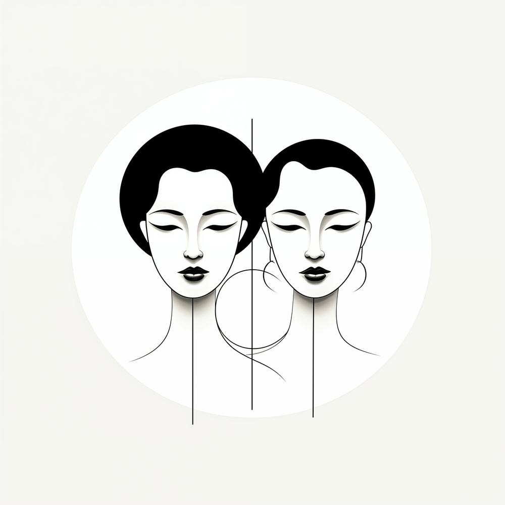 Portrait Of Two Women