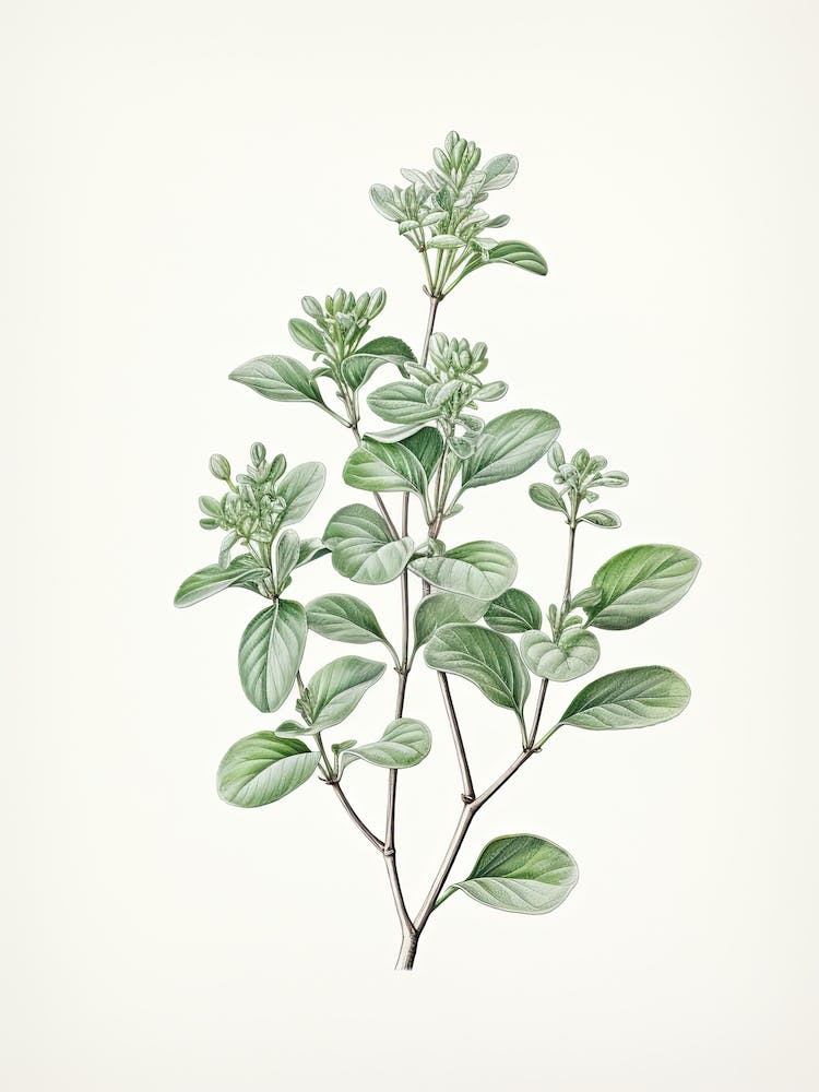 Marjoram Vintage Botanical Herbs 2
