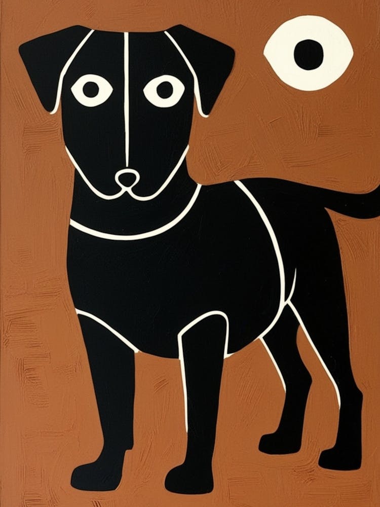 Dog With Eye