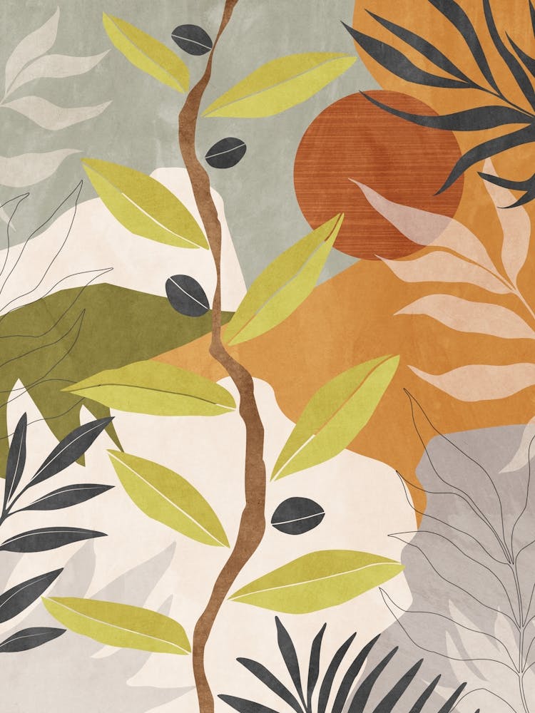 Abstract Botanical 03
