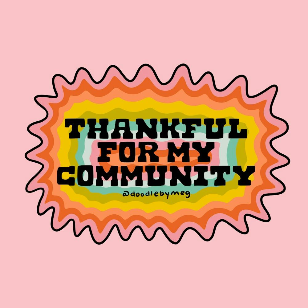 Thankful For My Community